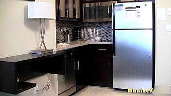 Ass & pussy dildo fucking session camille black rides maxine x