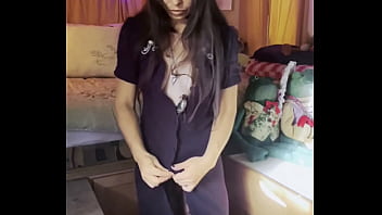 Afternoon strip tease and quick play time