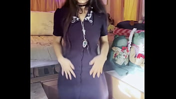 Afternoon strip tease and quick play time