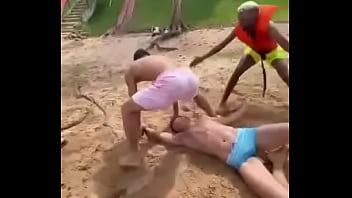 Escravos lutando por sobrevivência