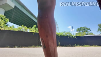 Sucking raw dick by the bridge