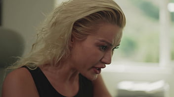 Beautiful blonde cherry kiss takes fat cock in every hole & drains it for triple cum