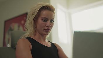 Beautiful blonde cherry kiss takes fat cock in every hole & drains it for triple cum