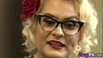 Underwear Tgirl Sucked Through Wall Before Fucking thumbnail