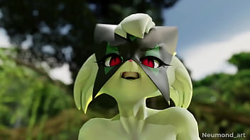 Follando una meowscarada salvaje en el campo