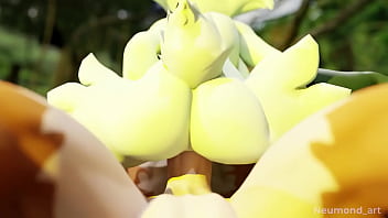 Follando una meowscarada salvaje en el campo