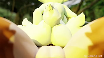 Follando una meowscarada salvaje en el campo