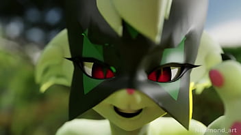 Follando una meowscarada salvaje en el campo