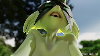 Follando una meowscarada salvaje en el campo