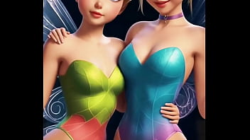 Double The Fairy Dust Tinker Bell And Her Mysterious Friend Are Sharing A Magical Moment #disney #tinkerbell #peterpan #disneyedit #fairy #shorts #fyp thumbnail