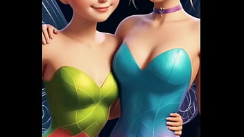 Double The Fairy Dust Tinker Bell And Her Mysterious Friend Are Sharing A Magical Moment #disney #tinkerbell #peterpan #disneyedit #fairy #shorts #fyp thumbnail