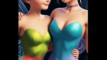 Double The Fairy Dust Tinker Bell And Her Mysterious Friend Are Sharing A Magical Moment #disney #tinkerbell #peterpan #disneyedit #fairy #shorts #fyp thumbnail