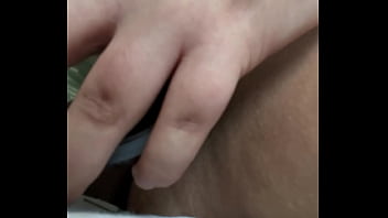 Amateur woman plays with creature cock