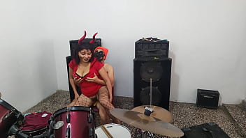 Controversial the new latin rock star having sex before the musical rehearsal they have very activist sex before the halloween celebrations