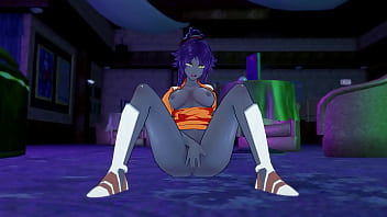 Moaning yoruichi solo 3d porn