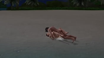 Поебалась с водолазом на песчаном пляже