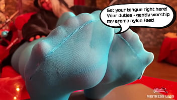 Gently sniff and lick my fragrance nylon soles