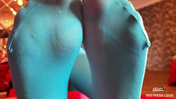 Gently sniff and lick my fragrance nylon soles