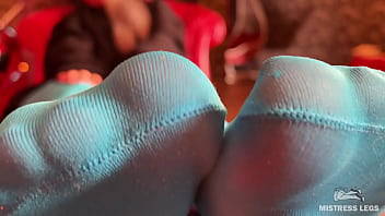 Gently sniff and lick my fragrance nylon soles