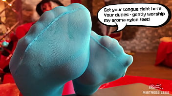 Gently sniff and lick my fragrance nylon soles