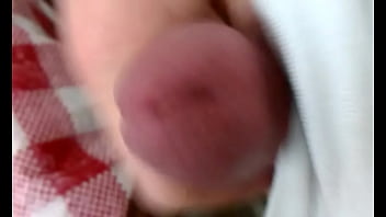Guy cums at work