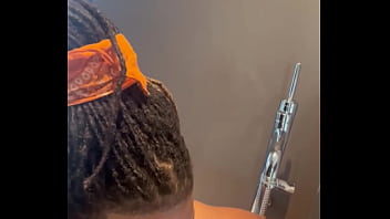 Blowjob at the palms