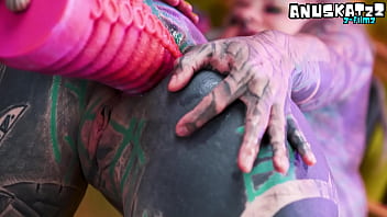 Alt girls getting wild with intense toys and having fun with their asses