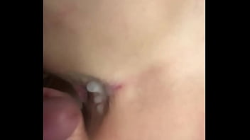 Cums on the ass