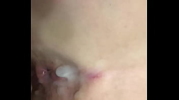 Cums on the ass