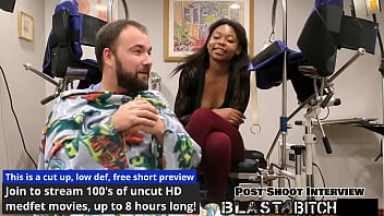 Minnie rose sucks dick and gets blasted full of cum