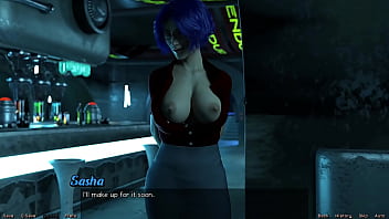 Stranded in space #16 sasha flashing her big tits