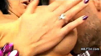 Horny milf cheats on her husband for the first time