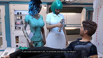 Stranded in space #26 she want to touch my cock