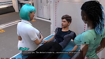 Stranded in space #26 she want to touch my cock