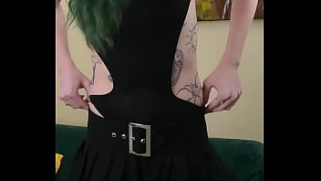 Kit summers part 3 in the little black bodysuit and a gothic miniskirt Kit summers part 3 in the little black bodysuit and a gothic miniskirt