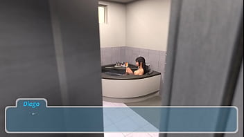 10 hermana bañandose y es descubierta happy summer traducido