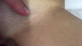 Young slut gets dick in the pussy after solo