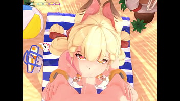 Mamada alice zenless zero 3d termina en su boca 1080p 60fps