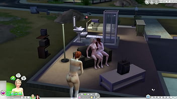 Lesbicas transando e a vizinha espionando the sims 4