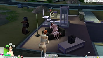Lesbicas transando e a vizinha espionando the sims 4
