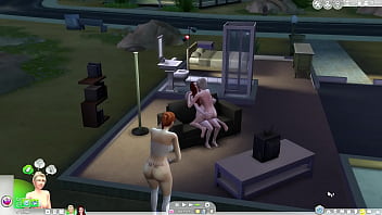 Lesbicas transando e a vizinha espionando the sims 4