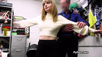 Stealing a dozen of dildos now getting fucked for it