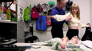 Stealing a dozen of dildos now getting fucked for it