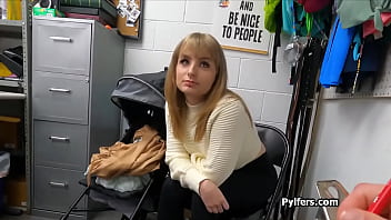 Stealing a dozen of dildos now getting fucked for it