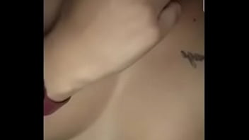 She plays with her mouth