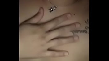 She plays with her mouth