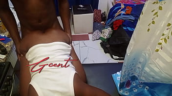 5 minutes quickie with vero before she go to work