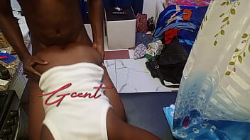 5 minutes quickie with vero before she go to work