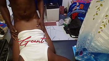 5 minutes quickie with vero before she go to work