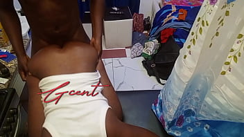 5 minutes quickie with vero before she go to work